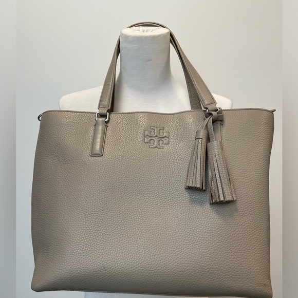 Tory Burch Thea Zip Tote w/Removable Cross Body Strap - Picture 3 of 9